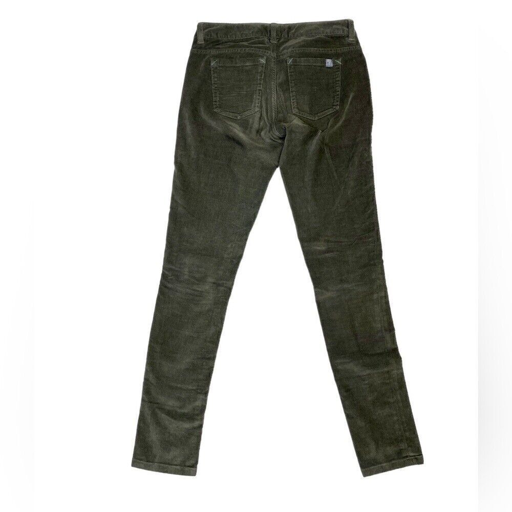 The North Face Olive Green Fine Corduroy Slim Skinny pants Women’s Size 2 - Picture 3 of 11